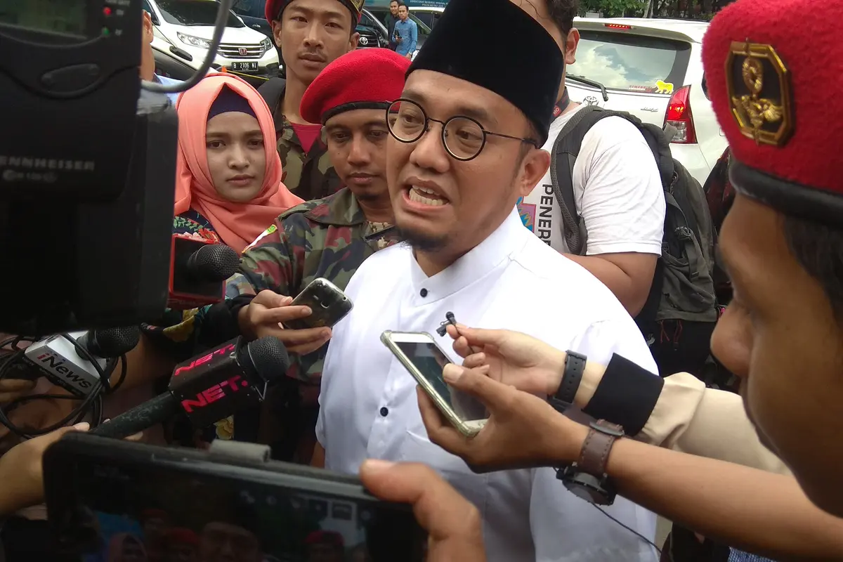 Ketua Umum Pimpinan Pusat Pemuda Muhammadiyah, Dahnil Anzar Simanjuntak. (Merdeka.com/Nur Habibie)