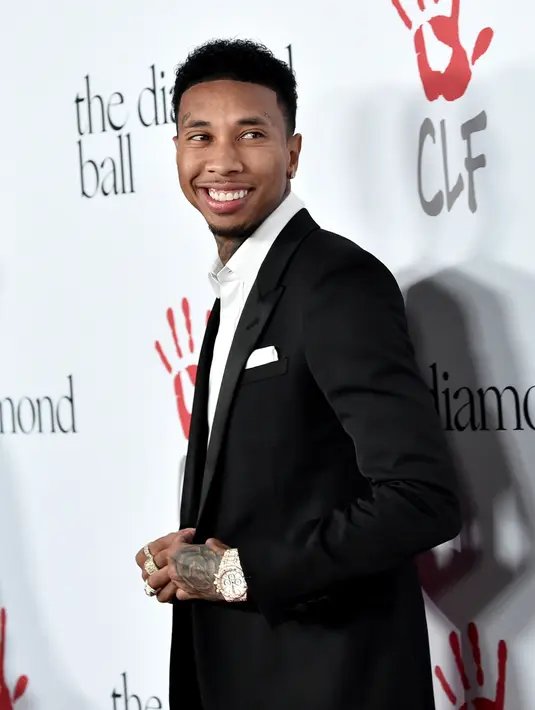 "Diriku merasa lebih baik dan mempunyai perasaan yang lapang ketika putus dengannya, saya harap dia bisa bersikap dewasa lebih baik kedepannya," ungkap Tyga. (AFP/Bintang.com)