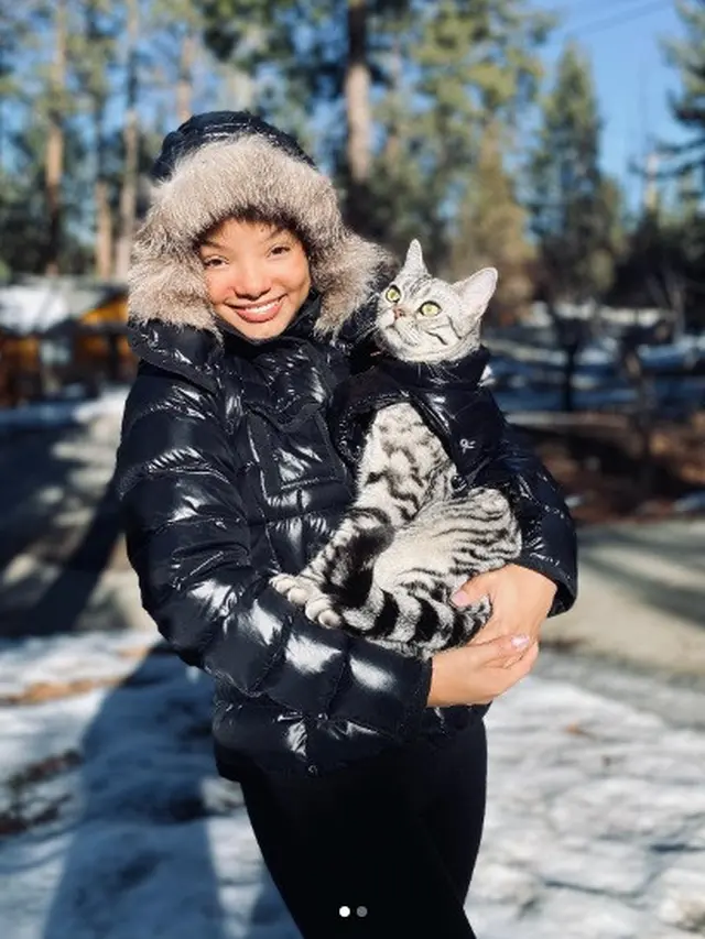 Potret transformasi Halle Bailey si Ariel Putri Duyung dalam The Little Mermaid 2023 (Foto: Instagram hallebailey)