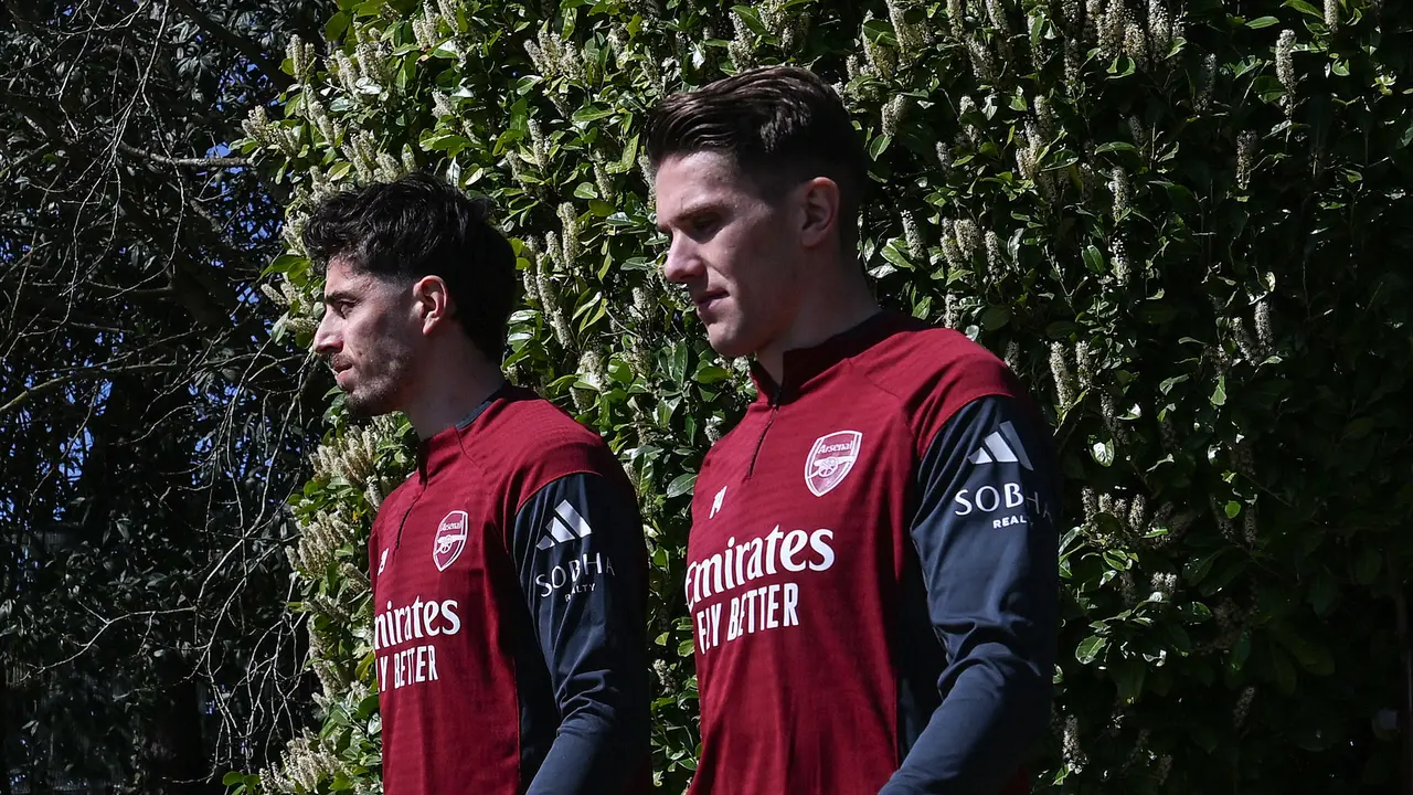 Foto: Metode Latihan Nyentrik Arsenal Gunakan Pulpen Jelang Laga Melawan Sporting CP di Liga Champions