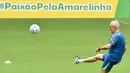 Timnas Brasil dipastikan bermain ngotot untuk meraih angka penuh. (EVARISTO SA/AFP)
