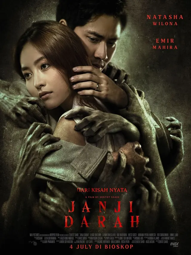 Poster film Janji Darah. (Foto: Dok. Instagram @mahiraemir)