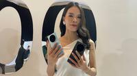 Peluncuran Vivo X100 Series di Indonesia,&nbsp;HP Android seharga&nbsp;Rp 12 jutaan dengan kemampuan kamera untuk fotografi dan videografi dengan fitur Cinematic Portrait 4K. (Liputan6.com/ Agustin Setyo Wardani)