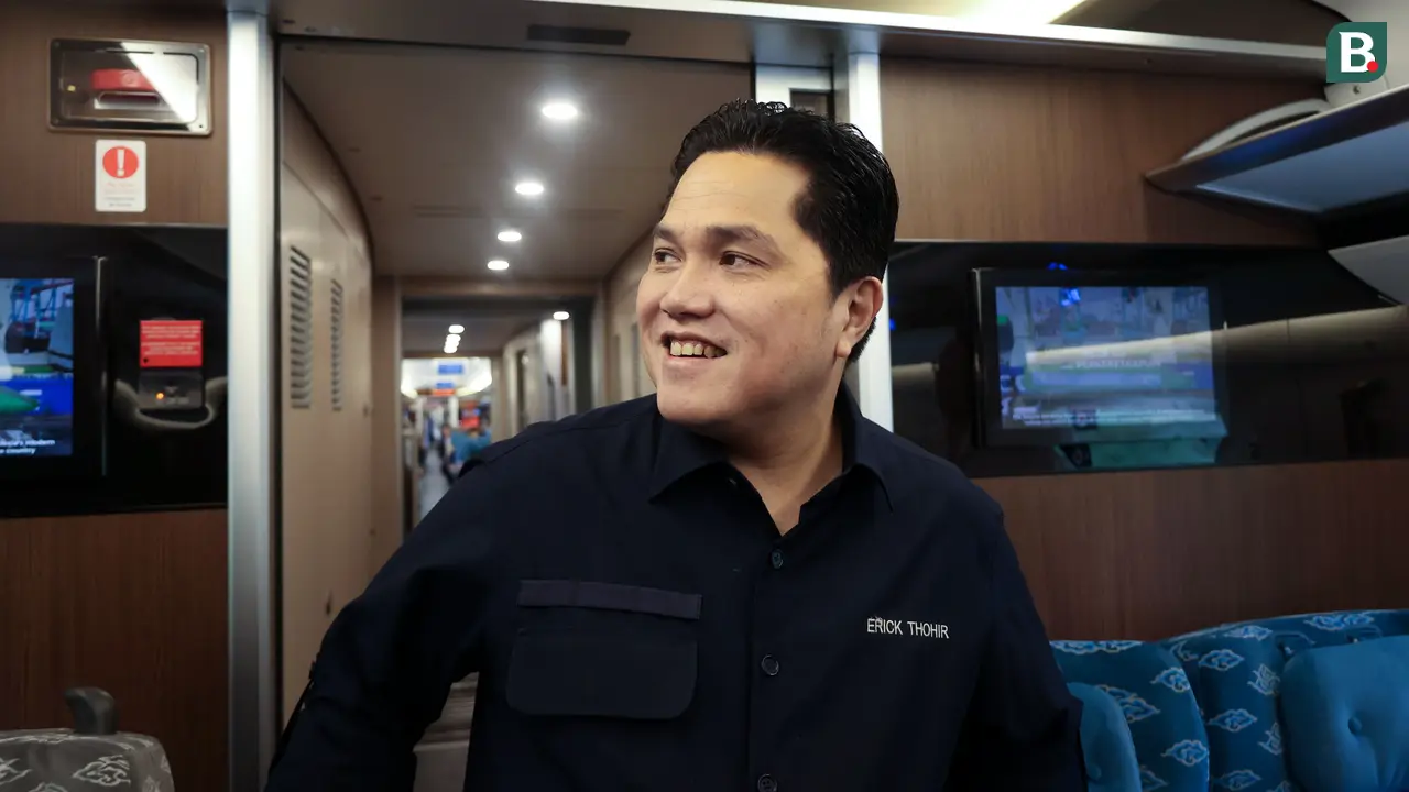 Foto: Diproyeksikan Jadi Transportasi Peserta Piala Dunia U-17, Erick Thohir Ajak FIFA Naik Kereta Cepat Whoosh