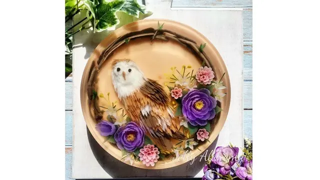 7 Kreasi Jelly Art 3D Ini Keren Banget, Bikin Sayang Dimakan