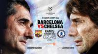 Barcelona vs Chelsea (Liputan6.com/Abdillah)