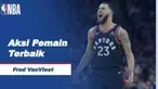 Berita video aksi-aksi keren Fred VanVleet saat Toronto Raptors Vs Philadelphia 76ers, Jumat (12/11/21)