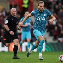 Striker Tottenham Hotspur Harry Kane. (Adrian DENNIS / AFP)