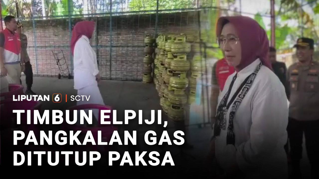 Timbun Elpiji, Pangkalan Gas Ditutup Paksa