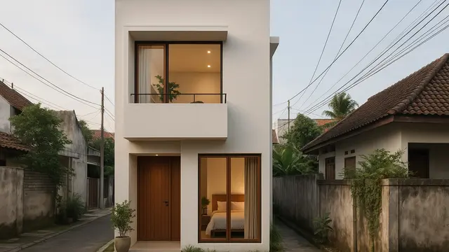 Model Rumah Minimalis Modern di Kota