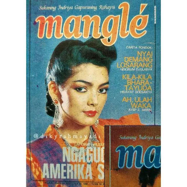 6 Potret Lawas Ida Iasha Jadi Model Majalah, Kini Awet Muda di Usia 61 Tahun