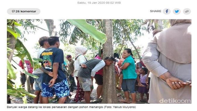 Gambar Tangkapan Layar Artikel dari Situs detik.com