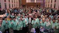 Bakal capres Ganjar Pranowo menghadiri Dialog Cendekia bertajuk ‘Membangun Indonesia Dari Timur’ yang digelar ICMI di Makassar, Sulawesi Selatan. (Foto: Istimewa)