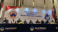 NasDem Gelar Kongres Pemuda, Bidik Pemilih Milenial dan Gen Z