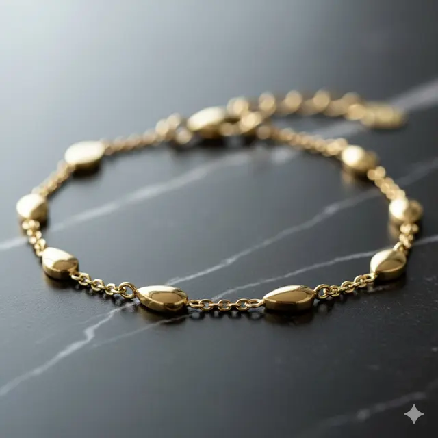 Model Gelang Rantai Tetes Air (Foto: Gemini)