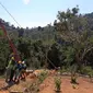 PLN percepat pembangunan infrastruktur listrik untuk delapan desa di kecamatan Pematang Sawa, Kabupaten Tanggamus, Lampung.