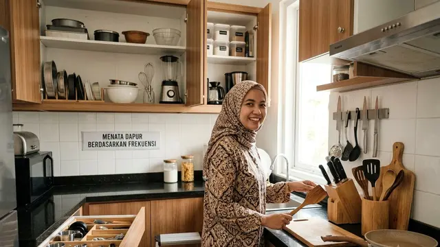 Cara Menata Peralatan Masak Berdasarkan Frekuensi Pemakaian