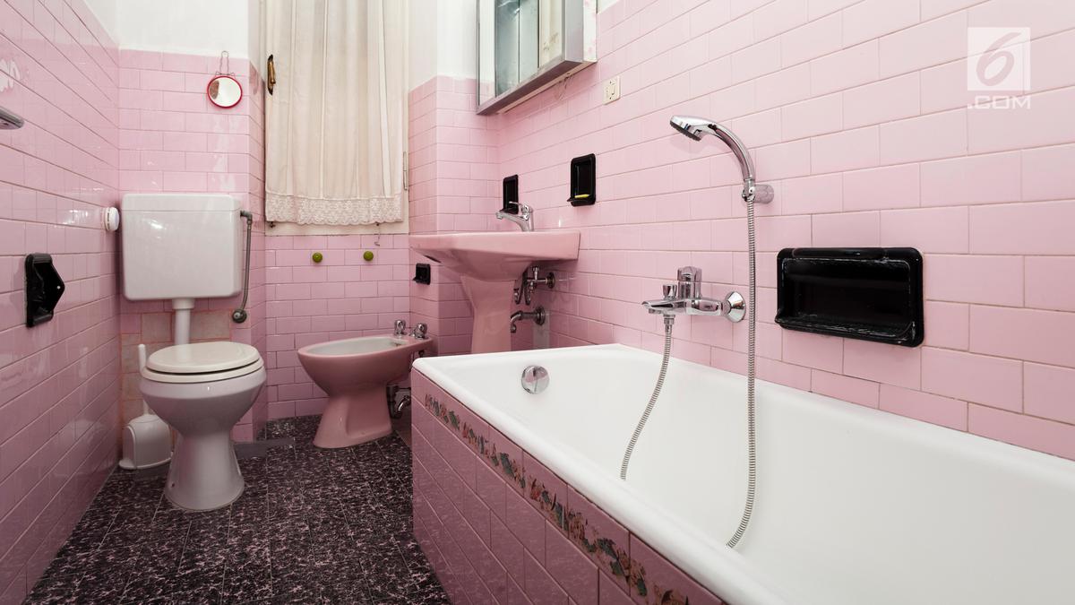 Tips Desain, 5 Warna yang Membuat Kamar Mandi Tampak Usang