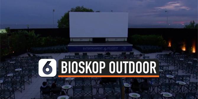 VIDEO: Penampakan Bioskop Outdoor Pertama di Yunani