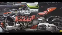 Super Sangar, Ini Moge Pakai Mesin Maserati