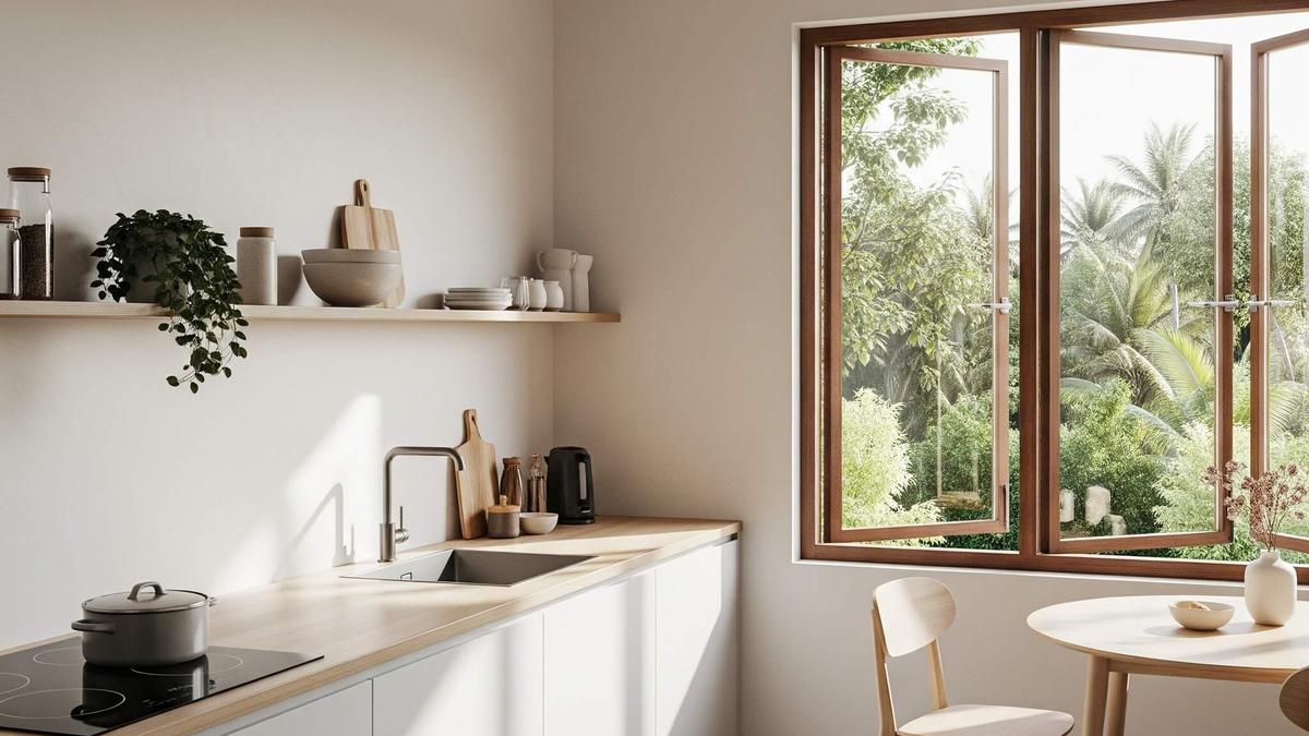 10 Inspirasi Desain Dapur Kecil Ukuran 3x3 Tapi Terasa Lega dan Fungsional