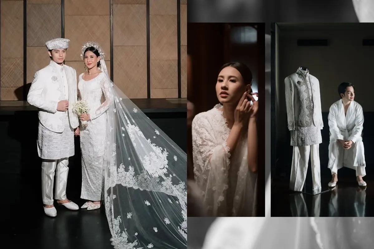 Desainer Didiet Maulana Ungkap Cerita Romantis di Balik Busana Pengantin Shenina Cinnamon dan Angga Yunanda