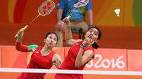 Ganda putri Indonesia, Greysia Polii/Nitya Krishinda Maheswari. (Badminton Photo)