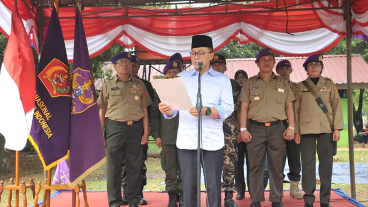 Kunjungi Kemah Kebangsaan Menwa Jayakarta, Ketua MPR Kampanyekan Friendly Competition