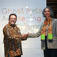 Pameran Ghost Nets Australia di Museum Bahari Jakarta (Foto: Kedubes Australia)