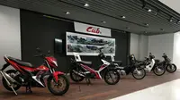 Ruang tamu Kantor Honda R&D Ltd. Motorcycle R&D Center, Asaka, Saitama Prefecture, Jepang.(Arthur/Liputan6.com)