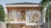 9 Model Rumah Gaya Minimalis 2 Lantai Tipe 45, Hunian Modern Keluarga Muda