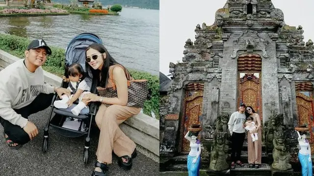Potret Denny Caknan Ajak Keluarga Liburan ke Bali, Pose Dek Cunda Bikin Gemas Netizen (credit: instagram/denny_caknan)
