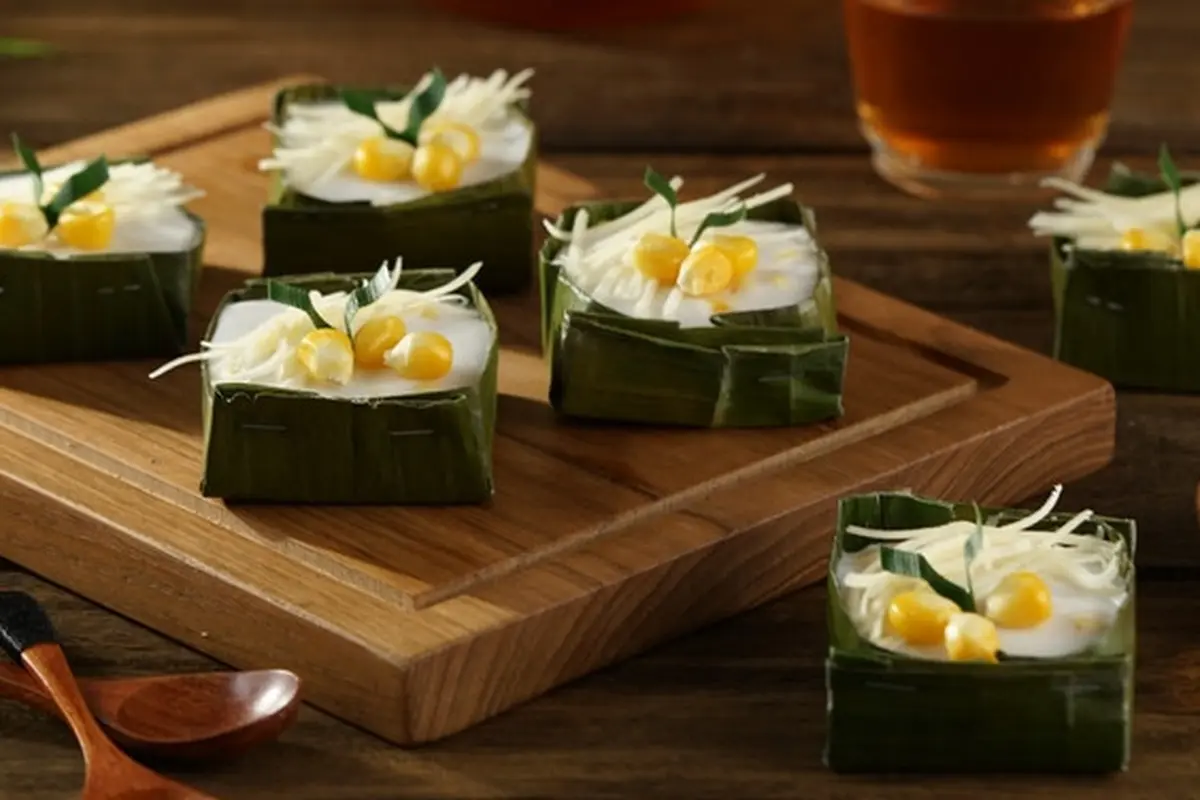 kue talam jagung maja blanca