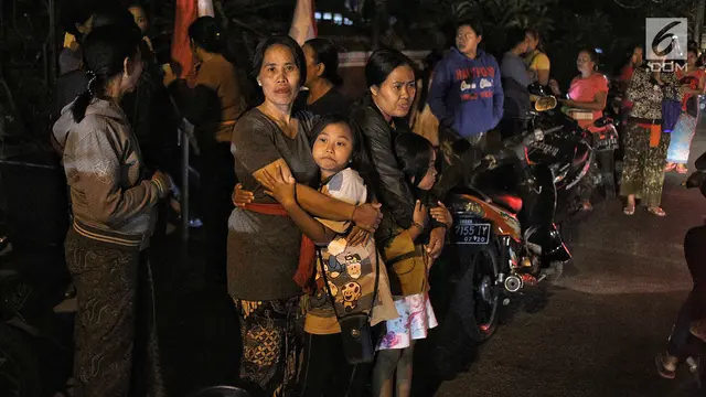 Gempa Lombok 7 SR, Warga Nusa Dua Bali Berhamburan Keluar Rumah