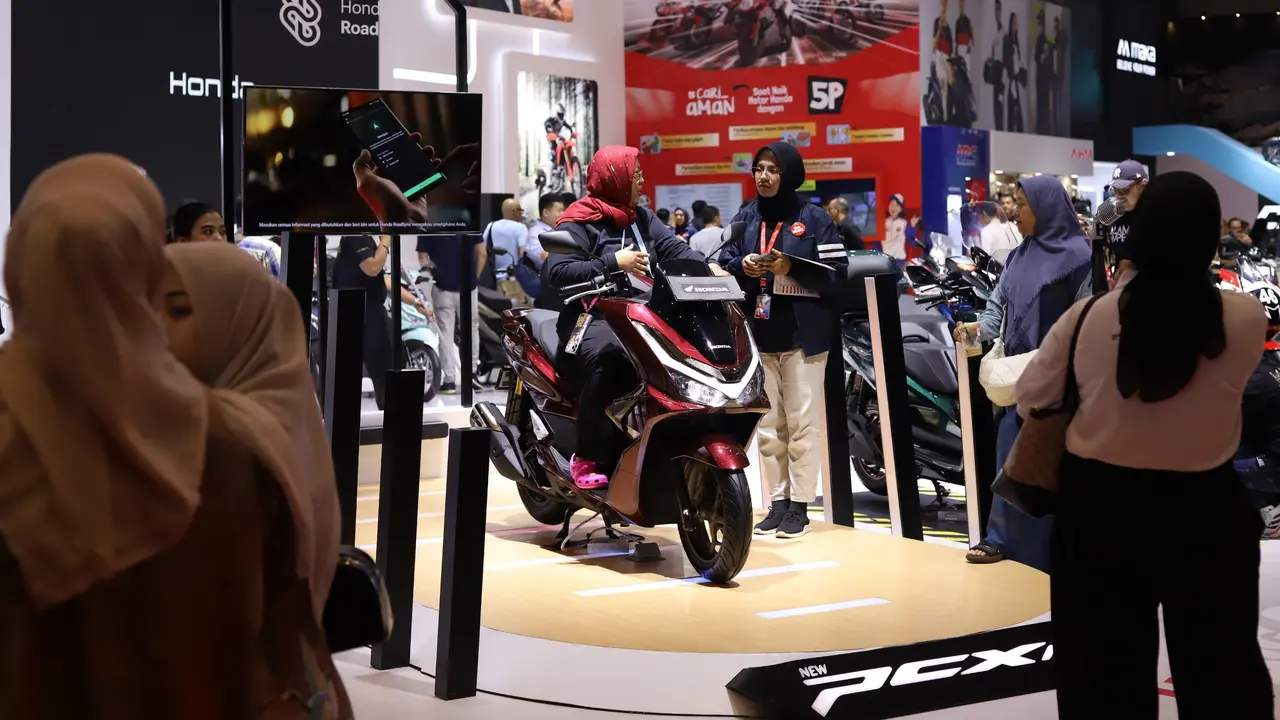 New Honda PCX160 Jadi Idola Konsumen di IIMS 2025, Terpesan 156 Unit (ist)