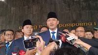 Agus Harimurti Yudhoyono (AHY) dan Edhie Baskoro Yudhoyono alias Ibas (Merdeka.com)