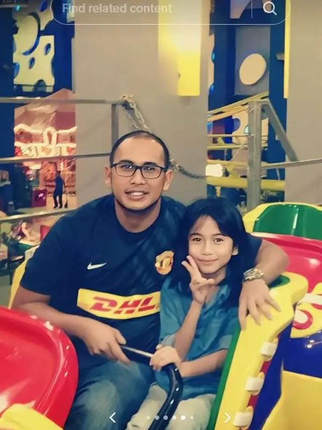 6 Foto Lawas Azizah Salsha Kecil Bersama Ayahnya, Andre Rosiade Muda Curi Perhatian
