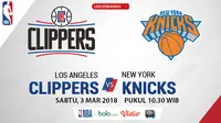 Los Angeles Clippers Vs New York Knicks_2 (Bola.com/Adreanus Titus)