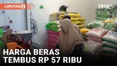 Harga Beras Bulog Tembus Rp 57 Ribu Pemilik Warung Makan di Ngawi Kurangi Ukuran Nasi