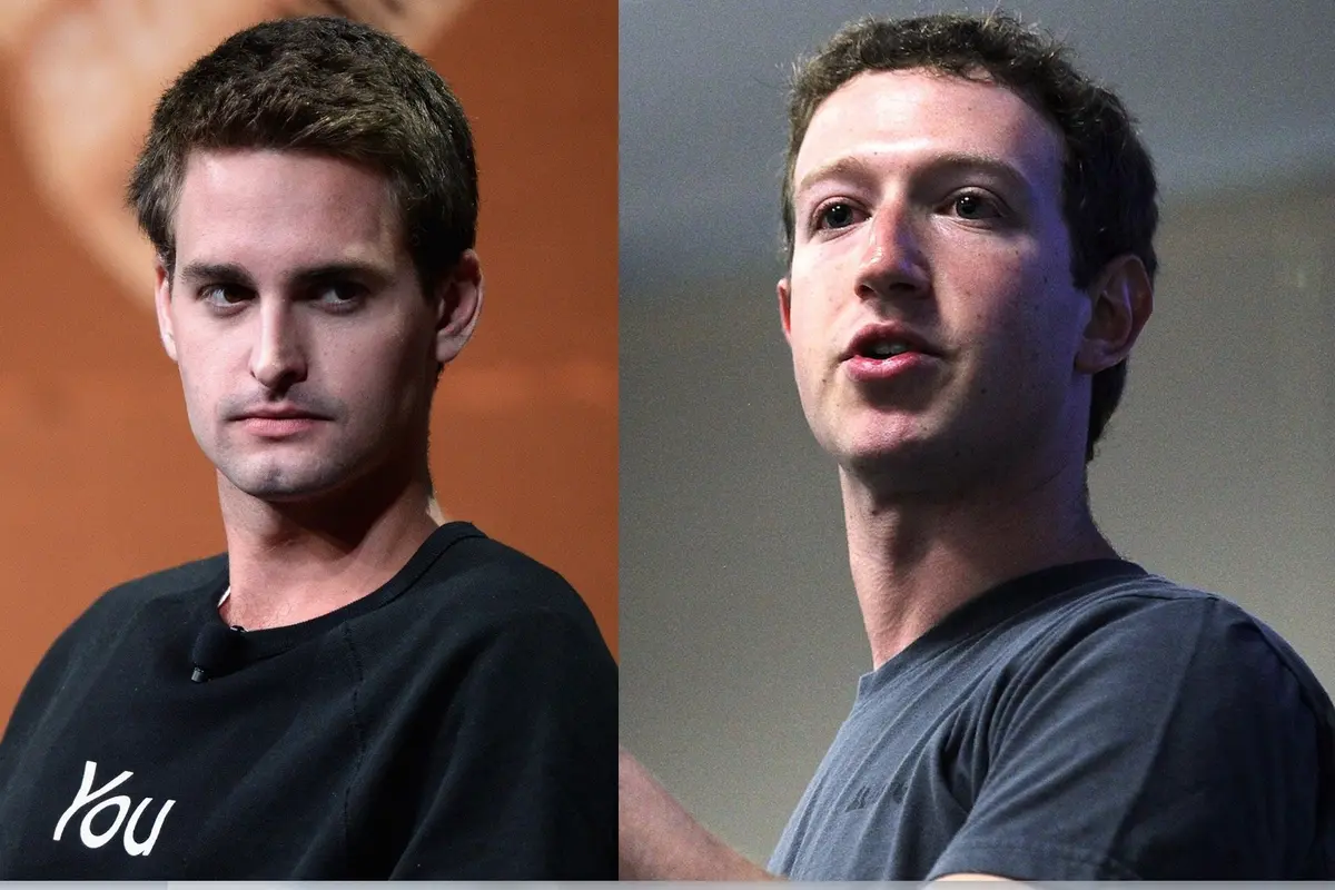 CEO Snapchat dan Facebook