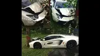 Lamborghini Aventador Raffi Ahmad ringsek (ist)