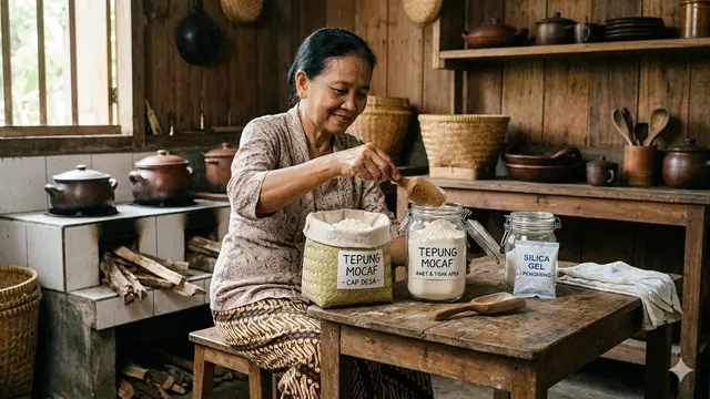 Trik Menyimpan Tepung Mocaf agar Awet dan Tidak Bau Apek. Gemini