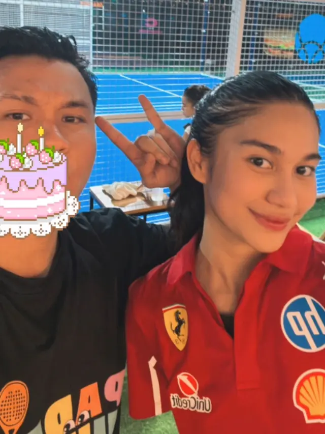 Azizah Salsha saat ulang tahun ke-22. [@snap.nuel]