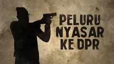 Penembakan menyasar dua ruangan anggota DPR RI, pada Senin (15/10/2018)