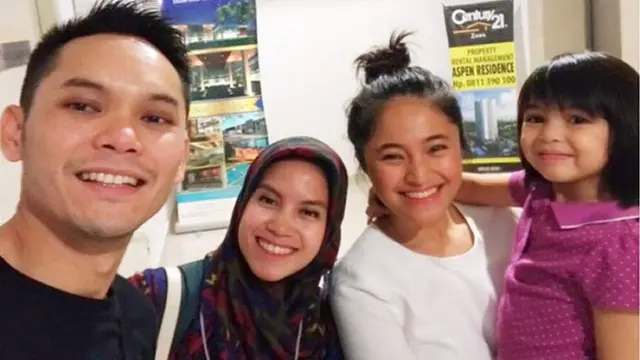 6 Potret Kebersamaan Marshanda dan Nesyana Ayu