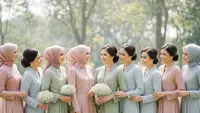 7 Model Baju Bridesmaid ala Malaysia yang Elegan, Anggun dan Timeless untuk Berbagai Tema Pernikahan