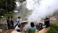 Menikmati Libur Panjang Perayaan Imlek di Kawasan Wisata Kawah Kamojang Garut