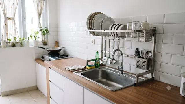 Area Cuci Piring untuk Dapur Type 36