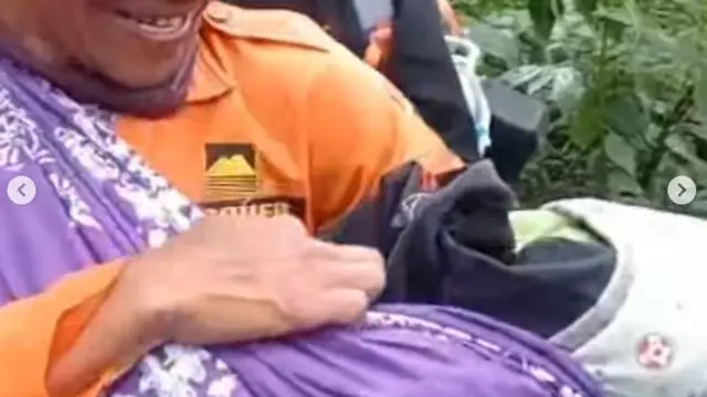 Viral, Ini 6 Momen Wanita Lahiran di Pos 3 Pendakian Gunung Slamet