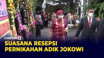VIDEO: Suasana Resepsi Pernikahan Adik Jokowi, Terapkan Protokol Kesehatan Ketat